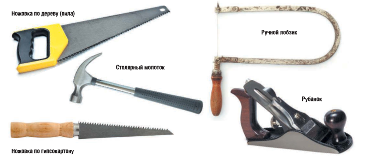 Разновидности столярного инструмента